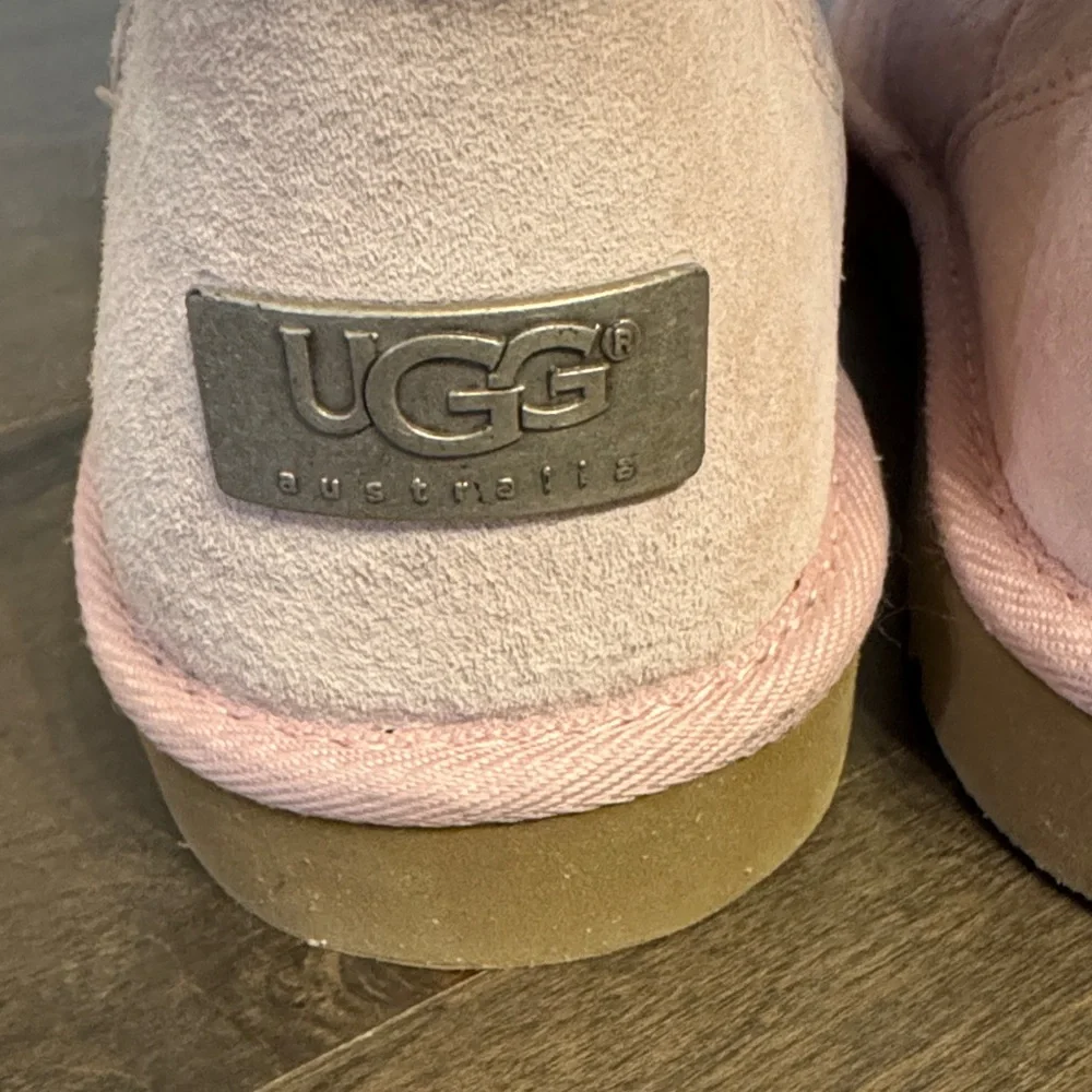 UGG Hayden Tall Boots Seashell Pink Sheepskin Shearling Size 5 Limited Edition